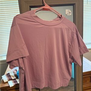 Women's Purple Cropped Atheltic Too